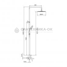 Душевая стойка Gappo G2499-30