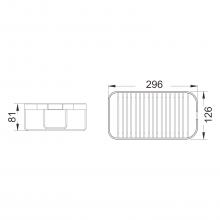Полочка для ванной Shevanik SW51H