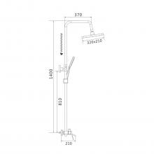 Душевая стойка Shevanik S4036C