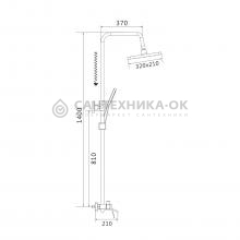 Душевая стойка Shevanik S4036C