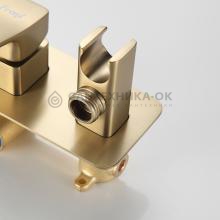 Смеситель с гигиеническим душем Frap F2084-3