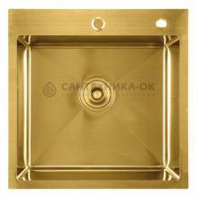 Мойка для кухни из нержавеющей стали Gerhans K35050GD