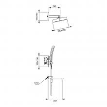 Душевой комплект Gappo G7110-6