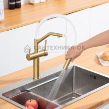 Смеситель для кухни Gappo G4399-83