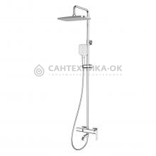Душевая стойка Gappo G2418-20