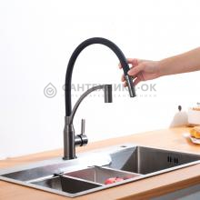 Смеситель для кухни Frap F4552-9