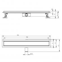 Душевой трап Raglo R652.70.09