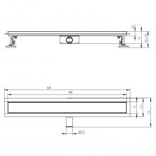 Душевой трап Raglo R652.80.03