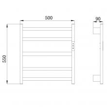 Полотенцесушитель электрический Raglo R350.02.05