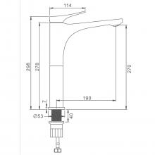 Смеситель для раковины Splenka S54.15