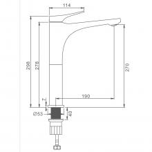 Смеситель для раковины Splenka S54.15.09