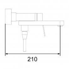 Смеситель для ванны Shevanik S4552T