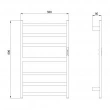 Электрический полотенцесушитель Raglo R350.06.33