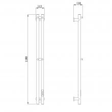 Электрический полотенцесушитель Raglo R350.11.05