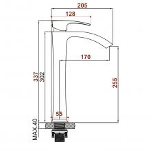 Смеситель для раковины Gerhans K11114-7
