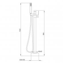 Смеситель для ванны Frap F3091-6