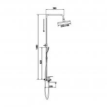 Душевая стойка Shevanik S8136H