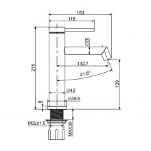 Смеситель для раковины Prohanss P36.10.03
