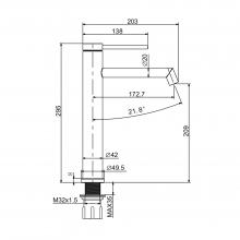 Смеситель для раковины Prohanss P36.15.03