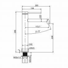 Смеситель для раковины Prohanss P36.15.05