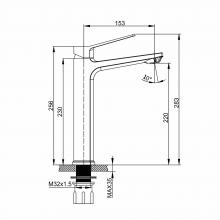 Смеситель для раковины Prohanss P66.15.03