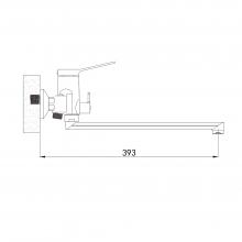 Смеситель для ванны Shevanik S6222T