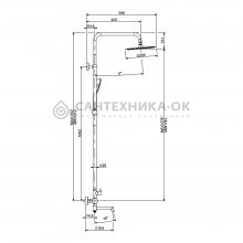 Душевая стойка Prohanss P36.24.05