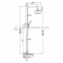 Душевая стойка Prohanss P65.24.09