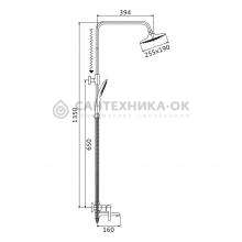 Душевая стойка Shevanik S6036H