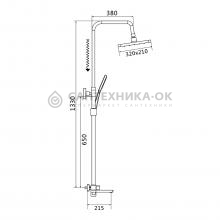 Душевая стойка Shevanik S9936H