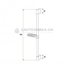 Душевая штанга Frap F8018-6