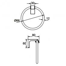 Полотенцедержатель Frap F30604-9