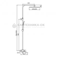 Душевая стойка Frap F24803-19