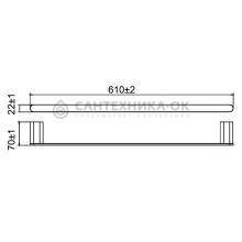 Полотенцедержатель Gappo G30901-5