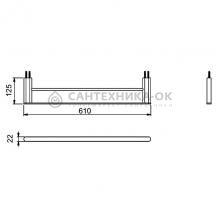 Полотенцедержатель Gappo G30909-5