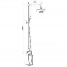 Душевая стойка Frap F2418
