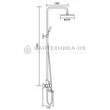 Душевая стойка Frap F2418