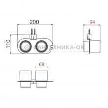 Стакан Gappo G30908-9