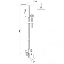 Душевая стойка OUTE T9604