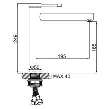 Смеситель для раковины Ledeme L1147A