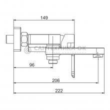 Смеситель для ванны Gappo G3248