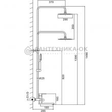 Душевая стойка Frap F24805