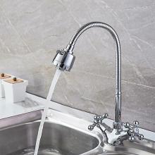 Смеситель для кухни Ledeme L4319-3 Хром