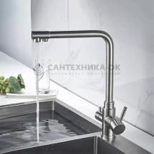 Смеситель для кухни Ledeme L4355-3