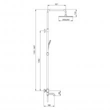 Душевая стойка Gappo G2491-6