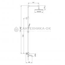 Душевая стойка Gappo G2491-6